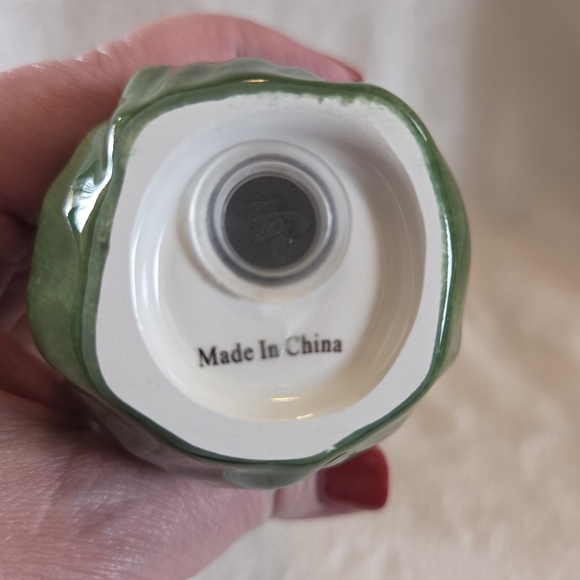 Half Shucked Corn On the Cob Salt and Pepper Shakers Ceramic - Picture 6 of 8